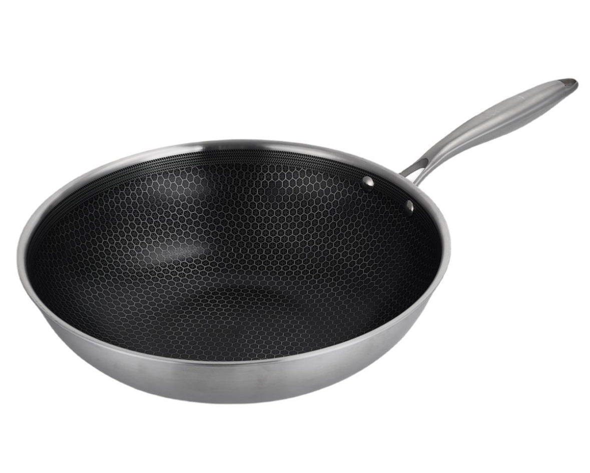 Wok 32cm Gam’hotel "Blacksteel"
