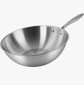 Wok Klaus 24 cm en inox 18/10 – Tous feux dont induction