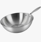 Wok Klaus 24 cm en inox 18/10 – Tous feux dont induction