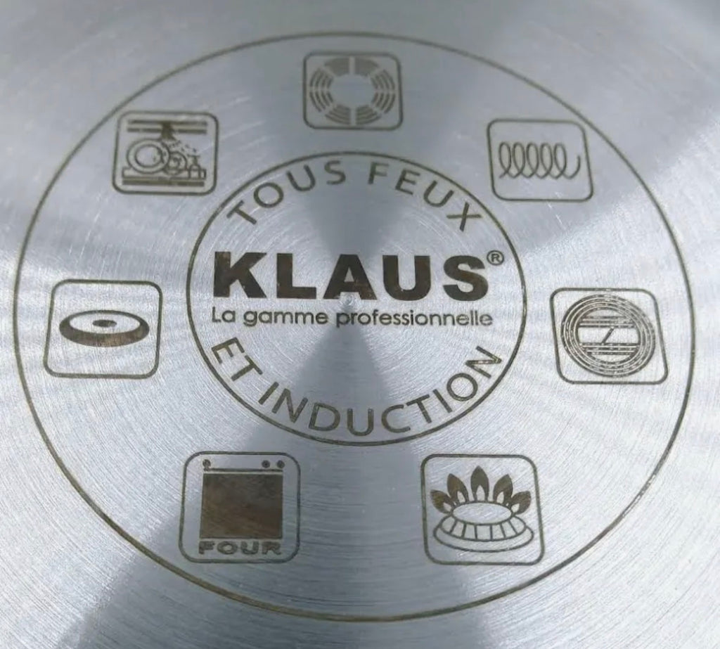 Wok Klaus 24 cm en inox 18/10 – Tous feux dont induction