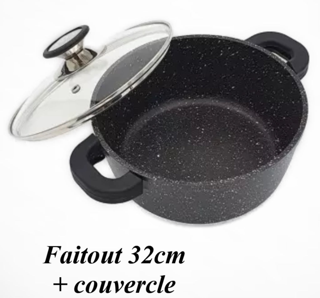 Faitout 32cm - 7 litres - Espace Cuisine Professionnel