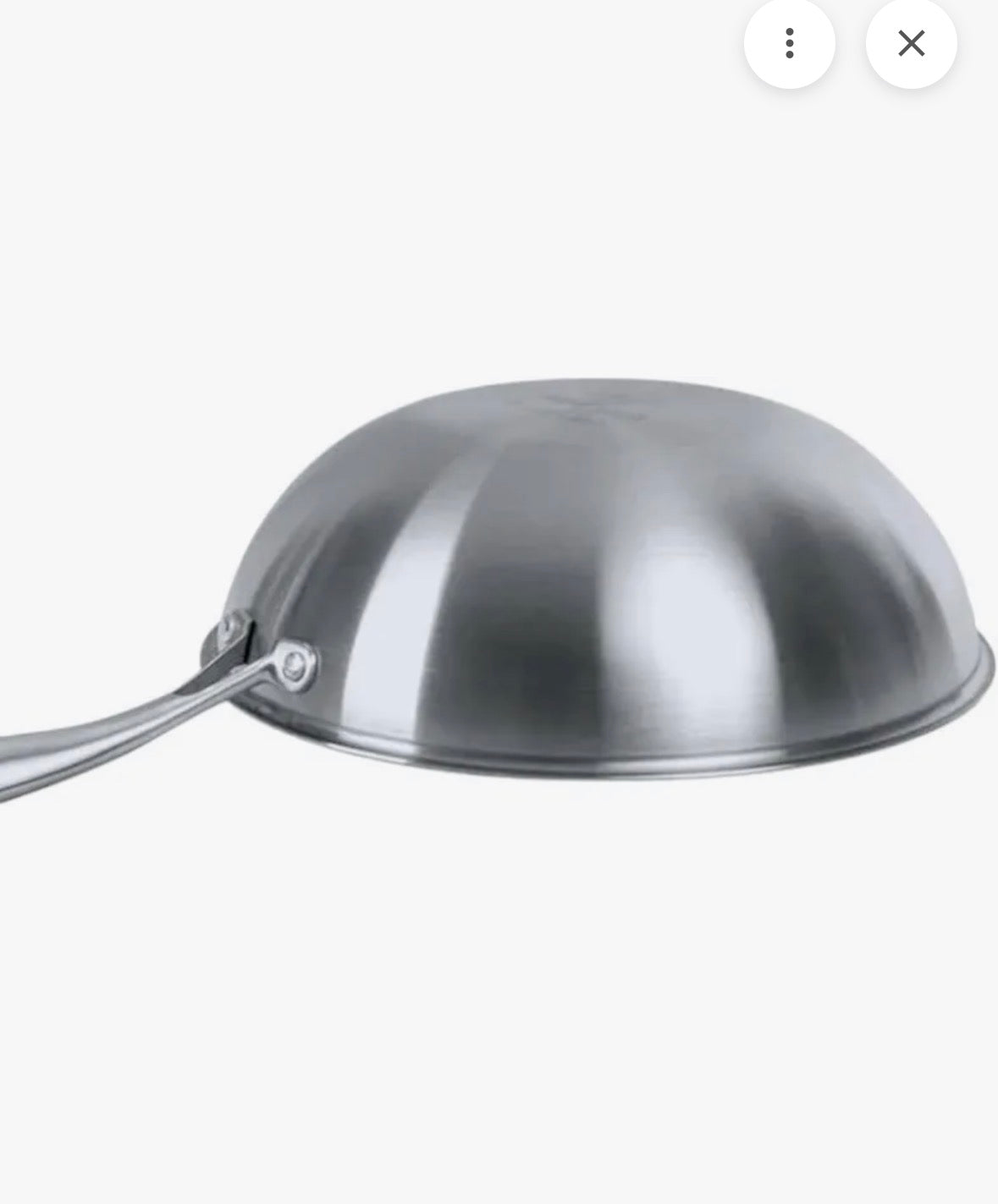 Wok Klaus 24 cm en inox 18/10 – Tous feux dont induction