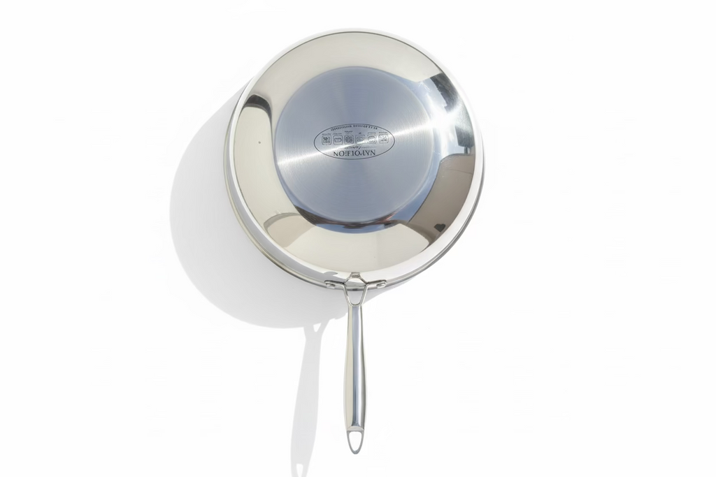Wok 28 cm inox 18/10 – Napoléon