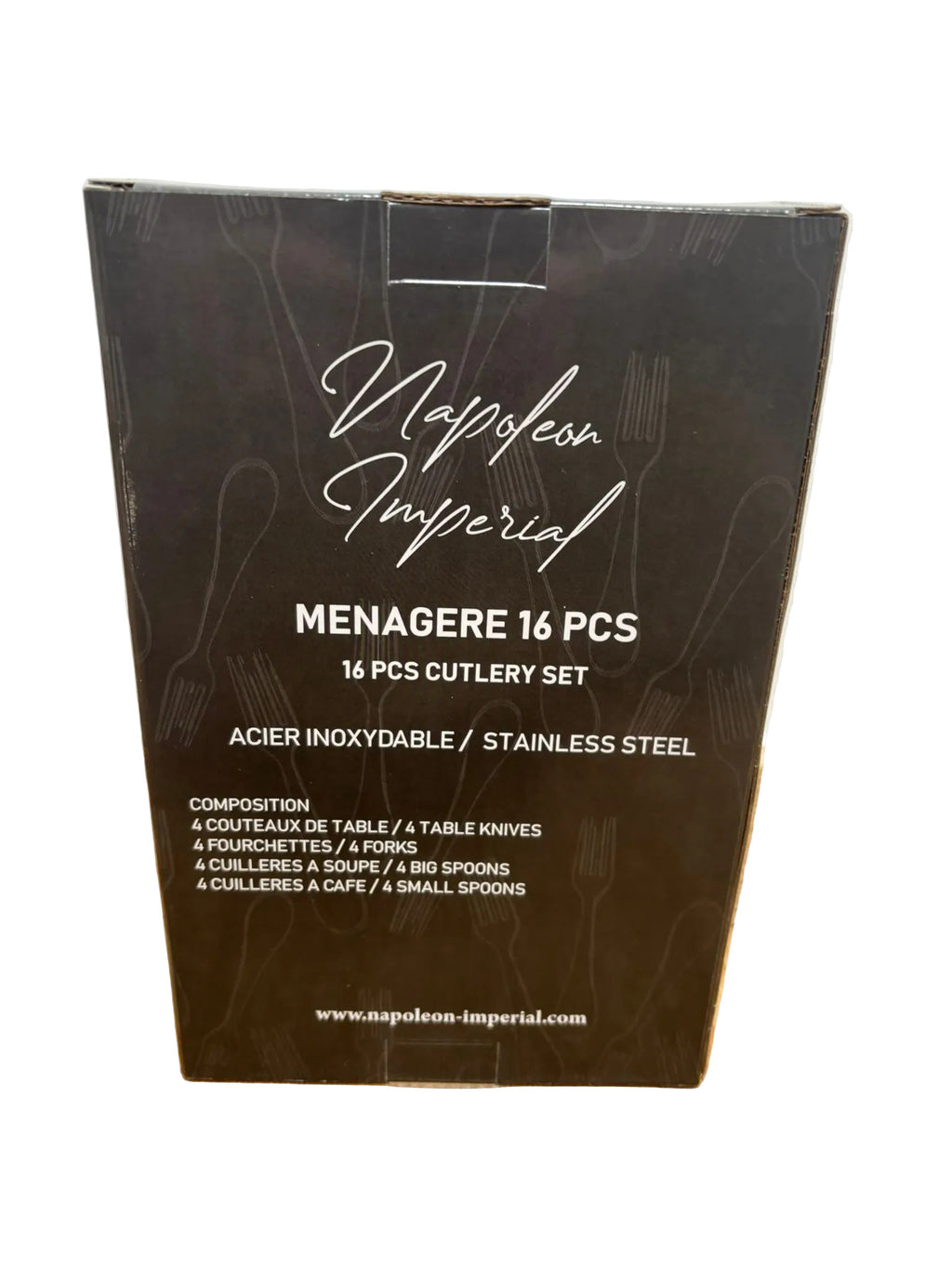 Ménagère 16 pièces Napoléon – Inox