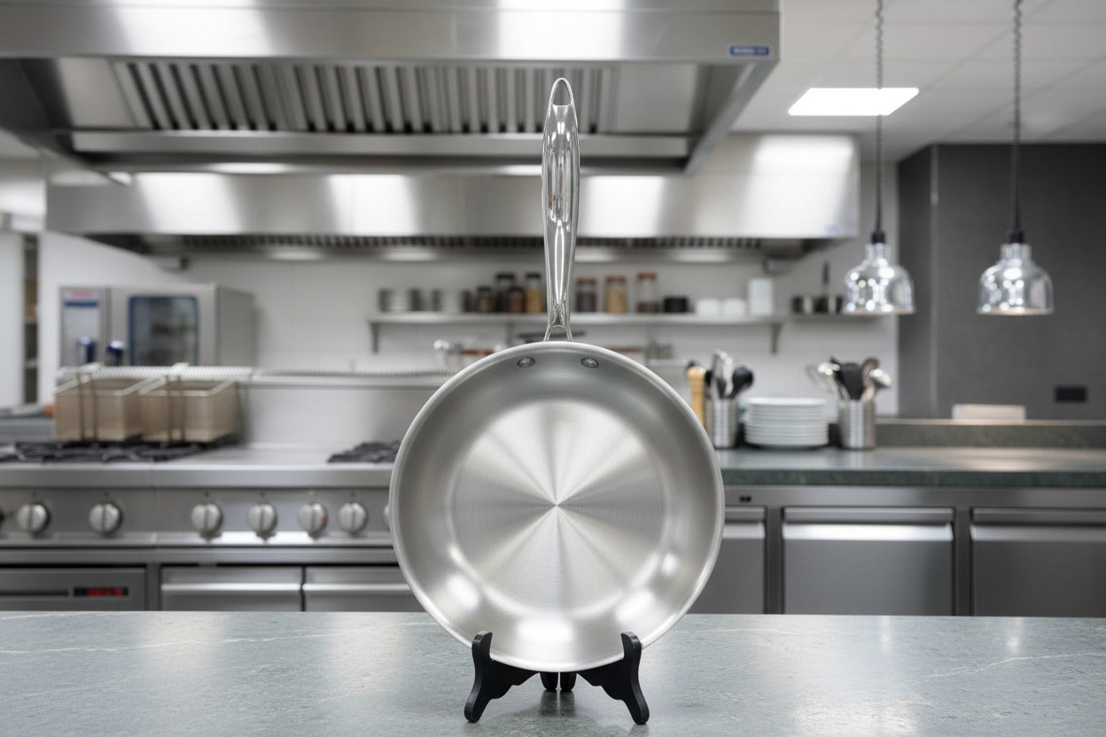 Poêle inox 18/10 Napoléon – 24 cm
