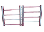 Dessous de plat extensible en inox 22,5 cm à 37 cm