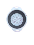 Passoire rétractable plastique et silicone