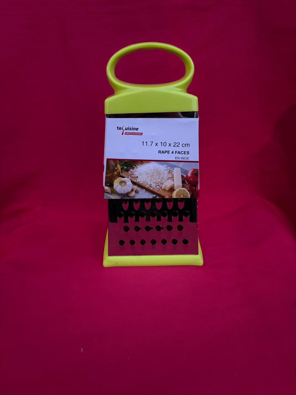 Râpe à Fromage Professionnelle 4 Faces en Inox – TE Cuisine Professionnel